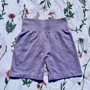 NVGTN Camo Seamless Shorts - Lilac